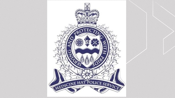 A file photo of the logo for the Medicine Hat Police Service.