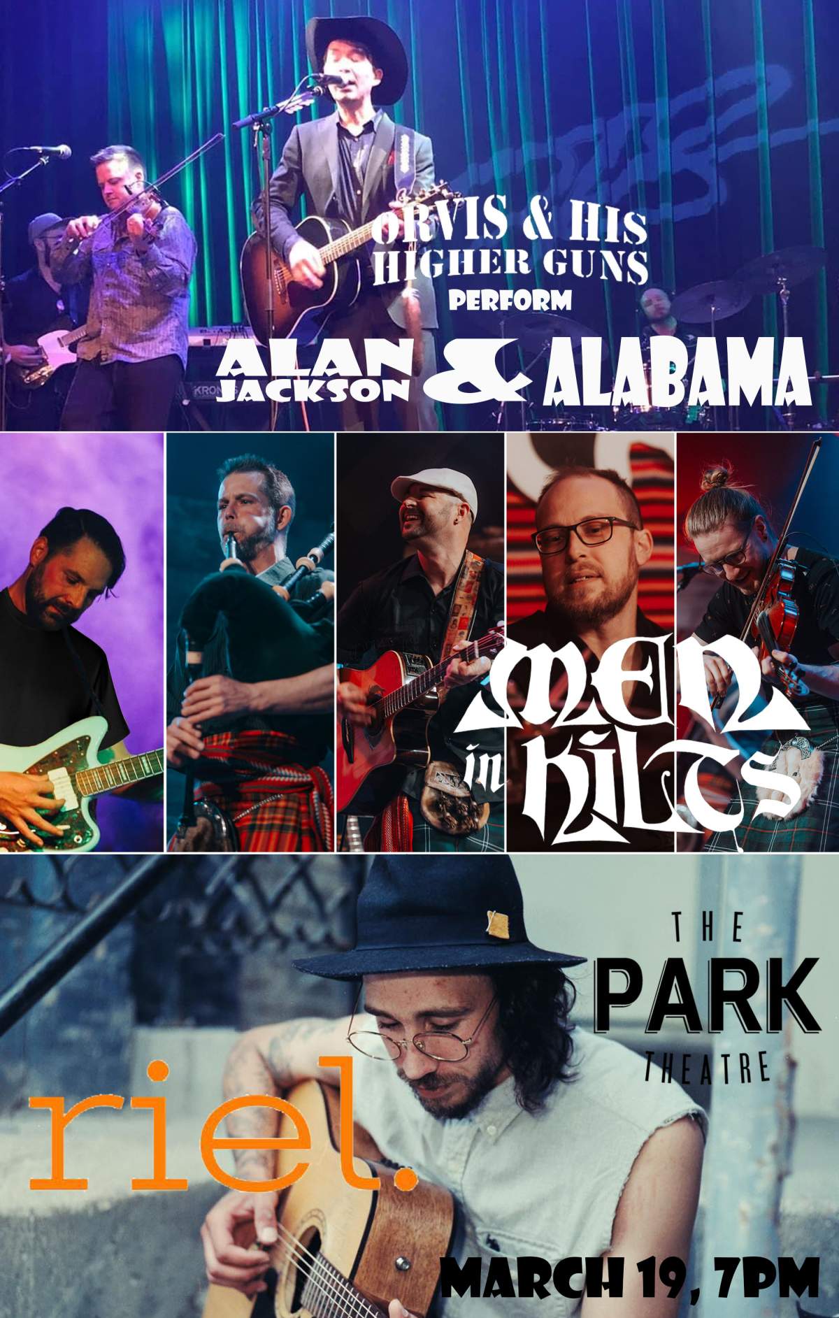 Orvis Sings Alan Jackson & Amp; Alabama at The Park Theatre with ...