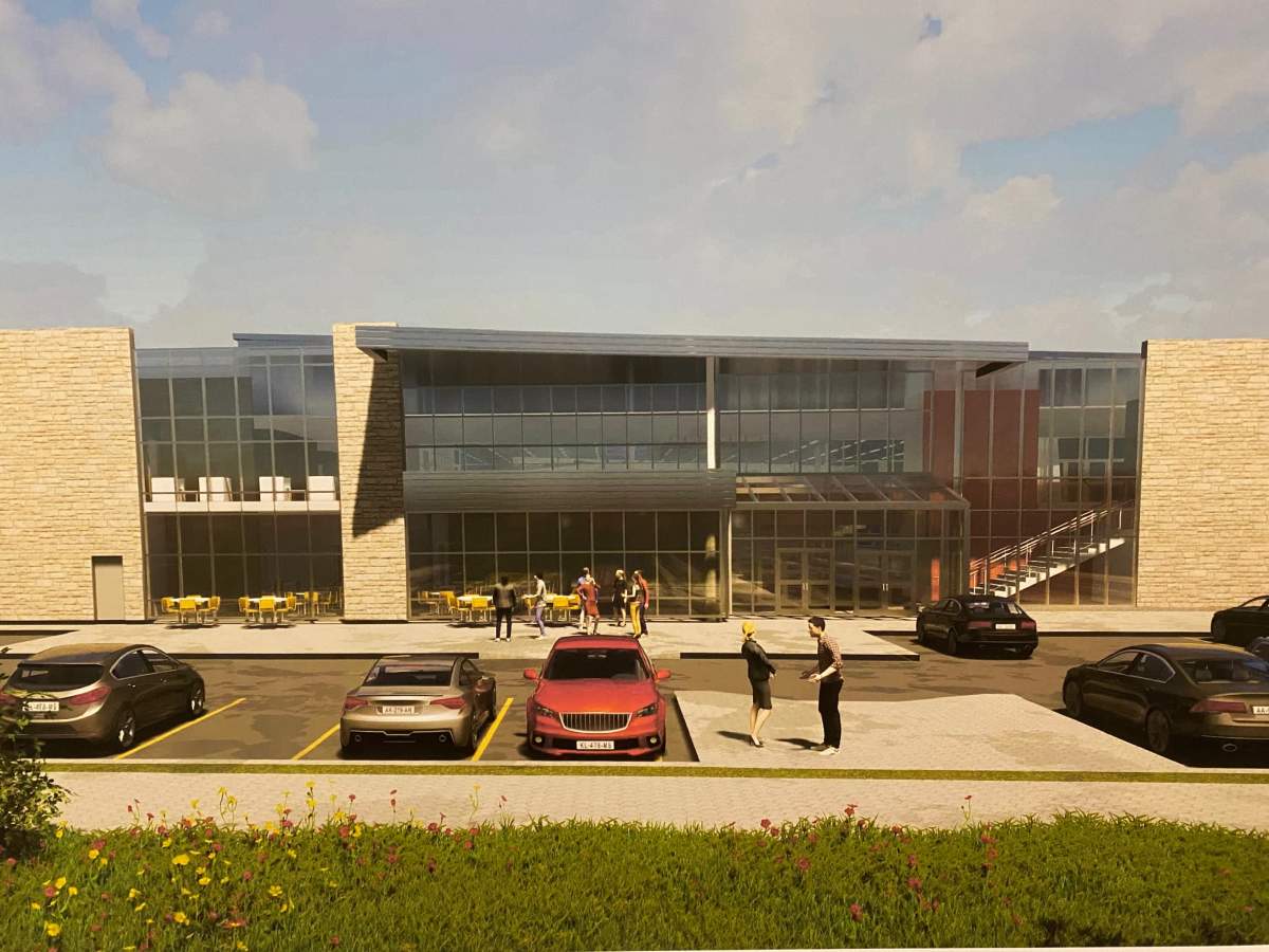 Artist’s rendering of the new facility.