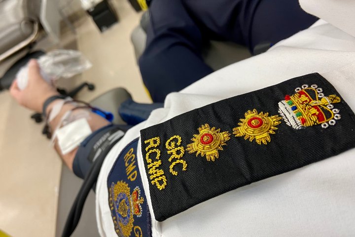 Blood, plasma donation drive between emergency responders in Calgary, Red Deer and Edmonton kicks off