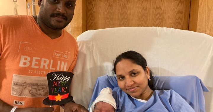 Parents welcome new year babies across Greater Toronto