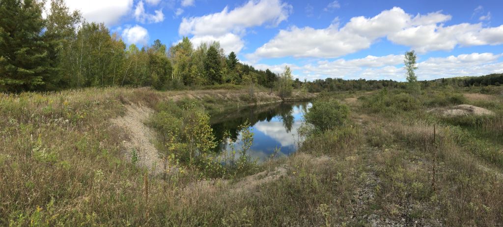 The former gravel pit along the Otonabee River is now being managed for conservation.