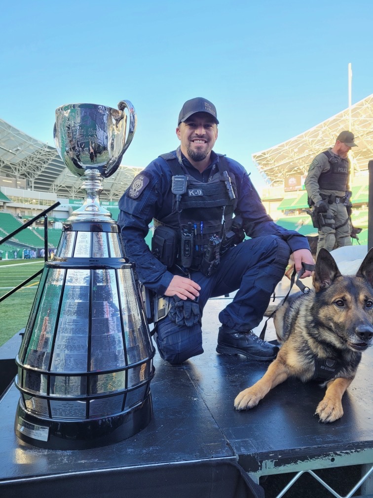 Luka the Dog of Regina Police Service dies; handler reflects on his legacy - image