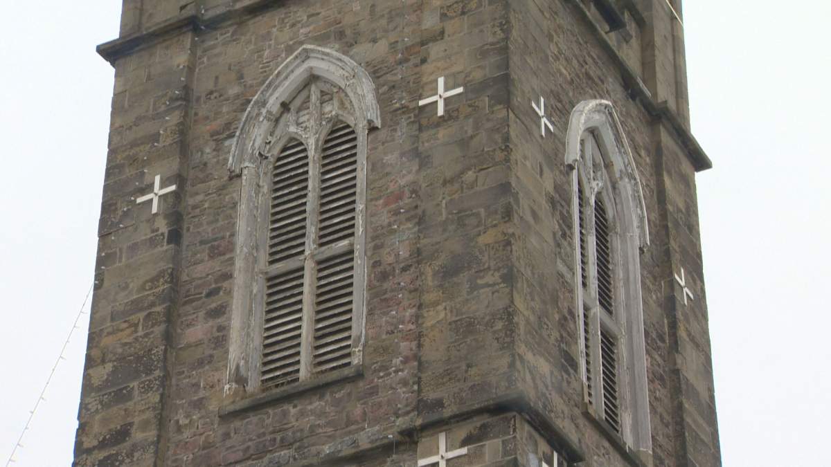 Chandra said the $50,000 would help stabilize the tower on Stone Church.