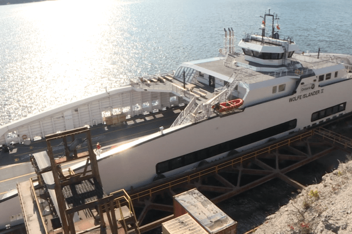 Wolfe Islander IV ferry expected to be in service this spring