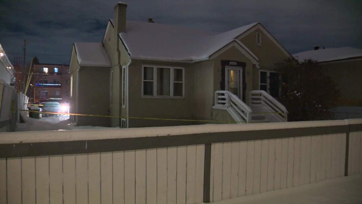 A man was found dead in a home on 106 Street, just north of 107 Avenue, on Sunday, Jan. 1, 2023.