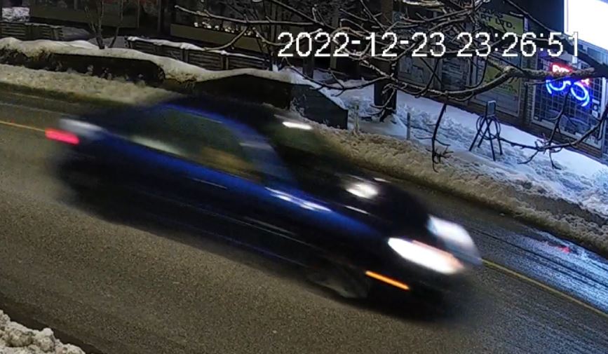 Police are looking for any information regarding this suspect vehicle.
