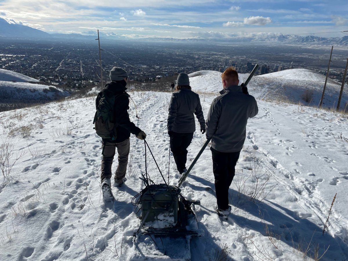 Strange antenna rigs discovered in the foothills around Salt Lake City have officials puzzled.