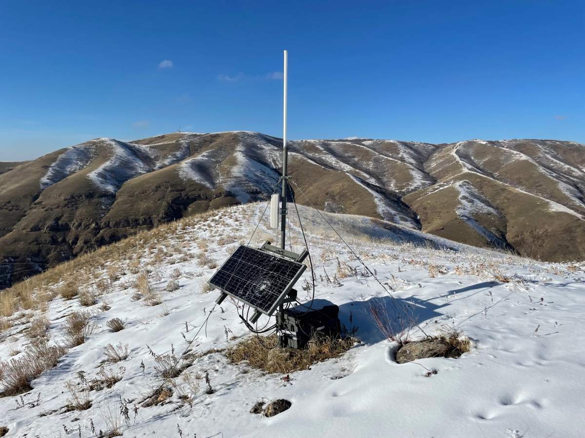 Strange antenna rigs discovered in the foothills around Salt Lake City have officials puzzled.