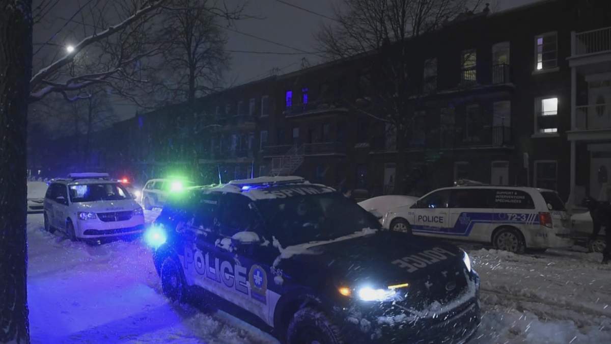 Montreal police investigate an overnight stabbing in Verdun. 