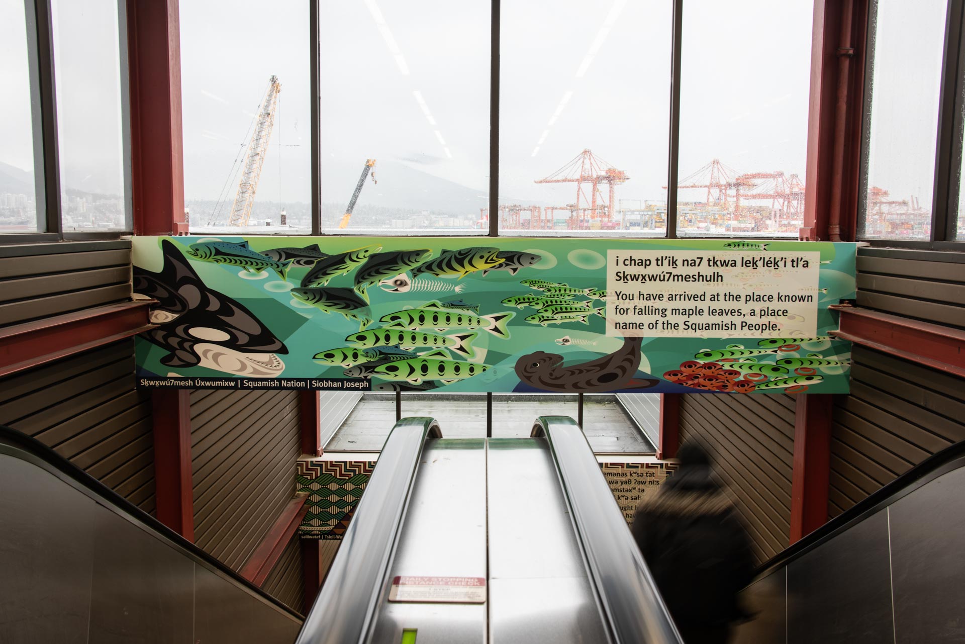 New SeaBus Terminal Artwork Welcomes Commuters In 2 B.C. First Nations ...