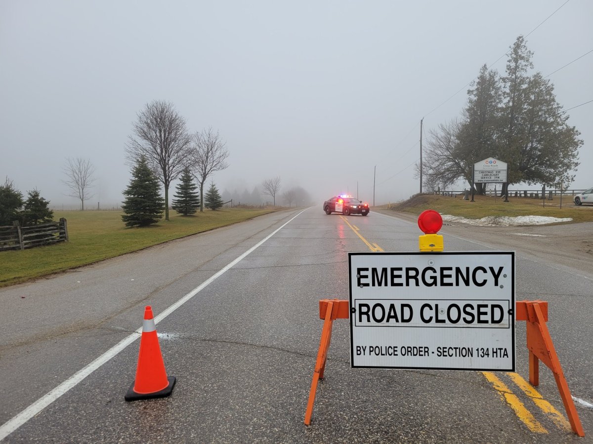 OPP have closed Wellington Rd. 32 southwest of Guelph due to fatal crash.