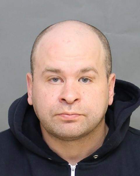 Police are searching for Stefanos Liakopoulos, 44, who is wanted in connection with a criminal harassment investigation.
