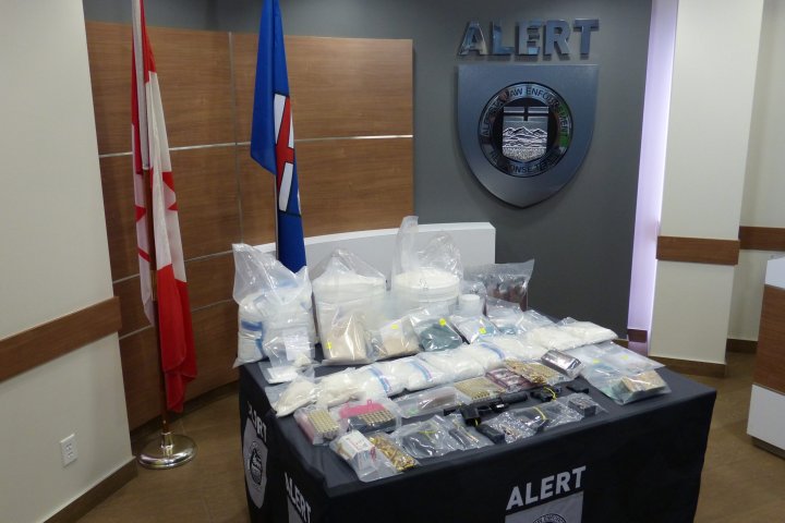 4 suspects arrested, 5th on Canada-wide warrant in 2021 million-dollar northern Alberta drug bust