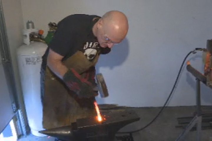 Manitoba program uses blacksmithing to help veterans cope with mental health challenges