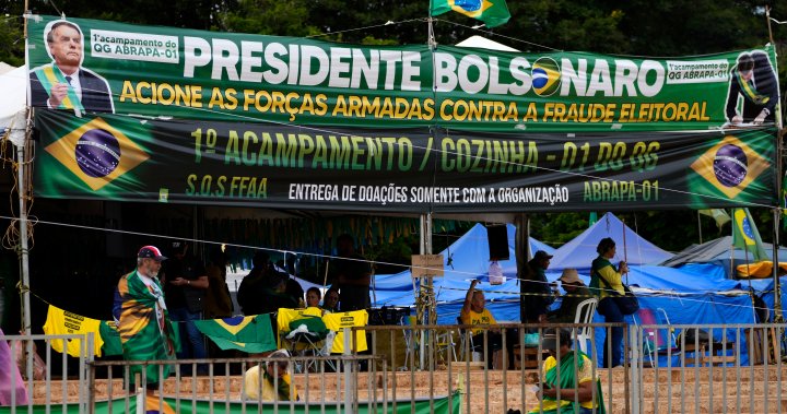 Supporters of former Brazilian president Bolsonaro storm Congress in capital