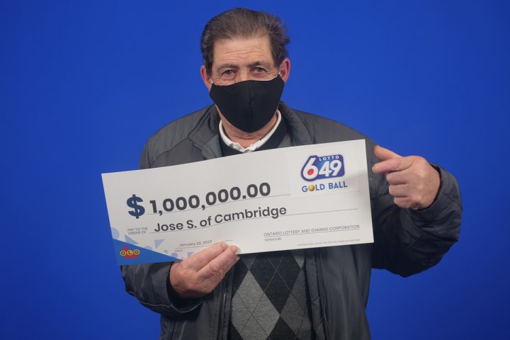 Cambridge grandfather claims $1 million Lotto 6/49 win after 40 years of playing