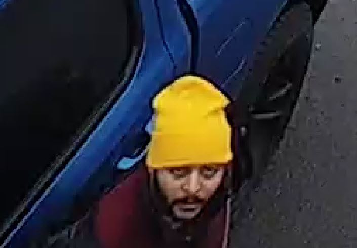 The second image of the suspect that was released by police.