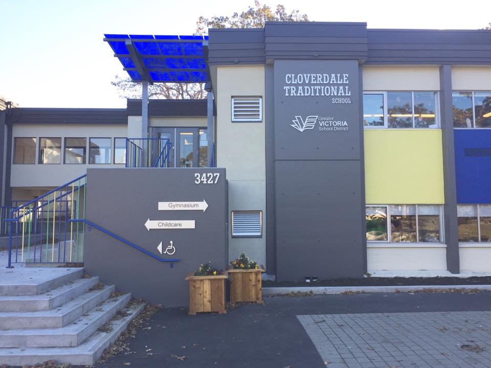 Cloverdale Traditional Elementary School was evacuated due to a gas leak Wednesday.