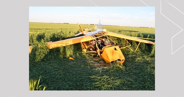Fatal plane crash near Didsbury, Alta. followed low-altitude manoeuvre, spin: TSB – Calgary | Globalnews.ca