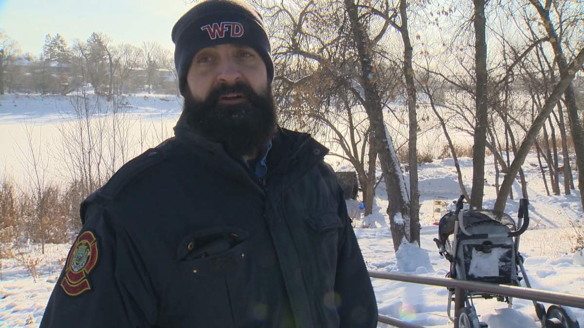 The Winnipeg Fire Paramedic Service created Steven Antle’s full-time outreach position a few months ago to connect people living in encampments with help and keep them safe.