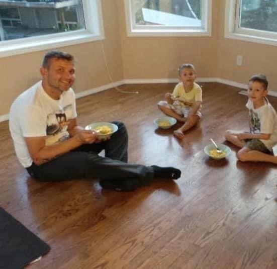 When they first arrived the family said they started from scratch and had nothing.