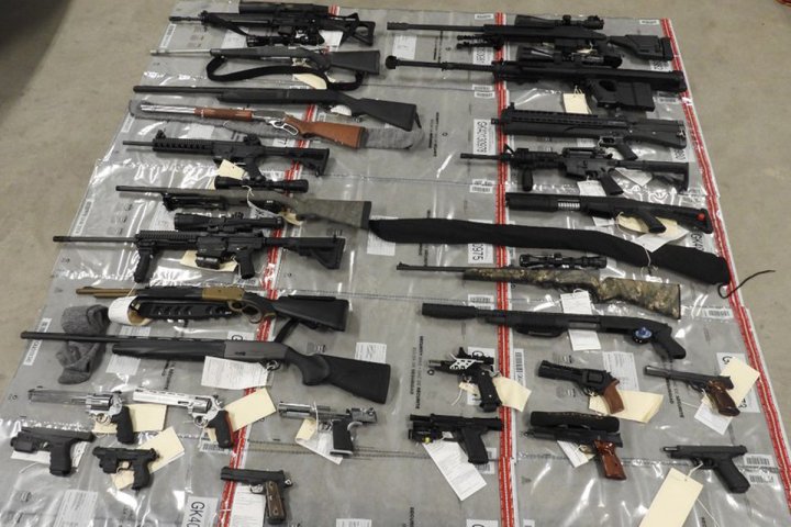 29 guns, thousands of rounds of ammo seized from home in Wellesley, Ont.