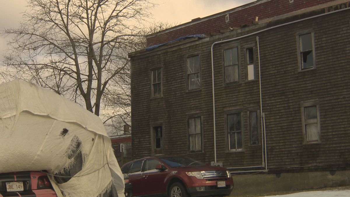 An abandon house in Saint John
