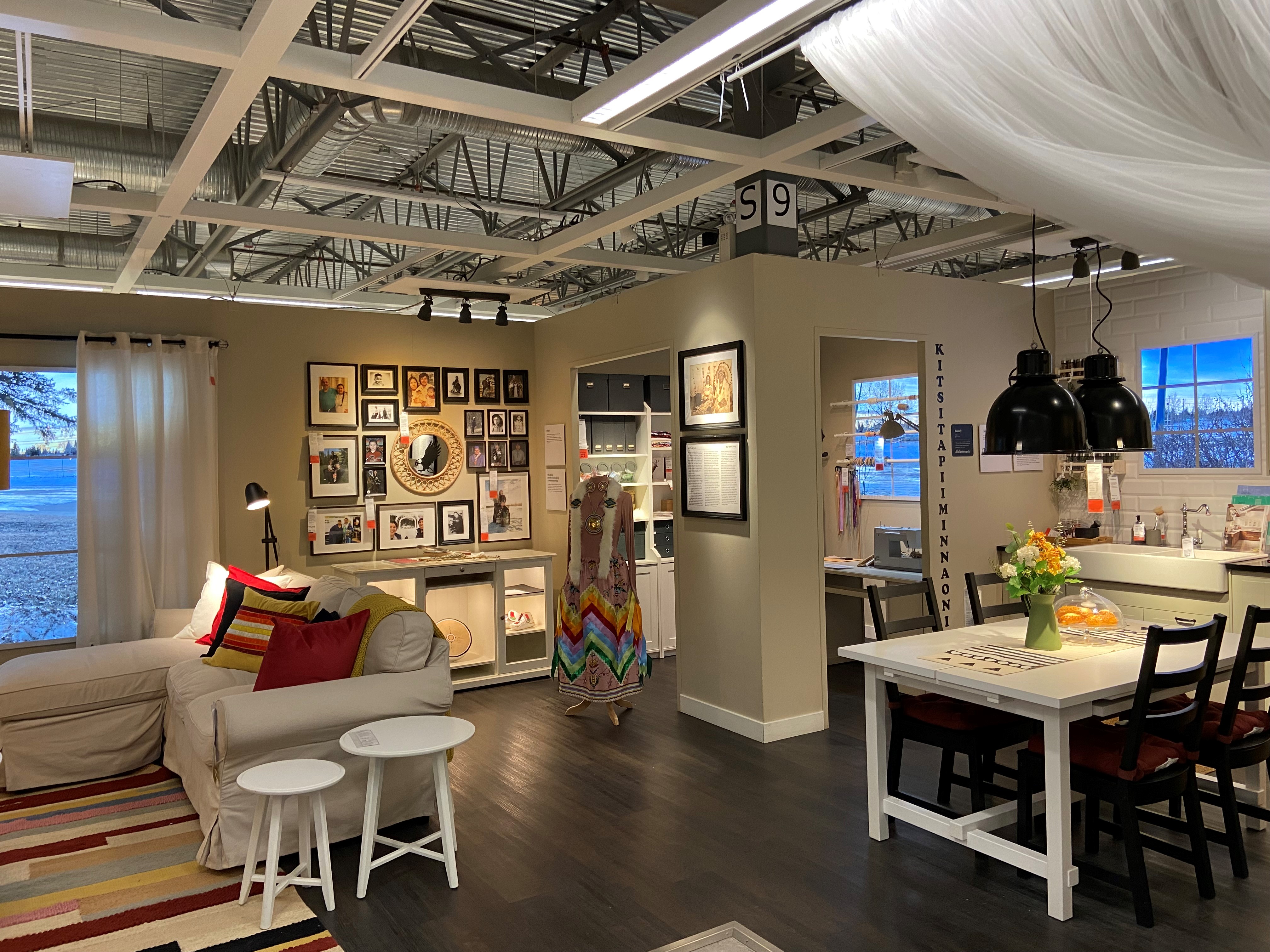 Indigenous Inspired Room Unveiled In Calgary Ikea Showroom Calgary   Ikea4 