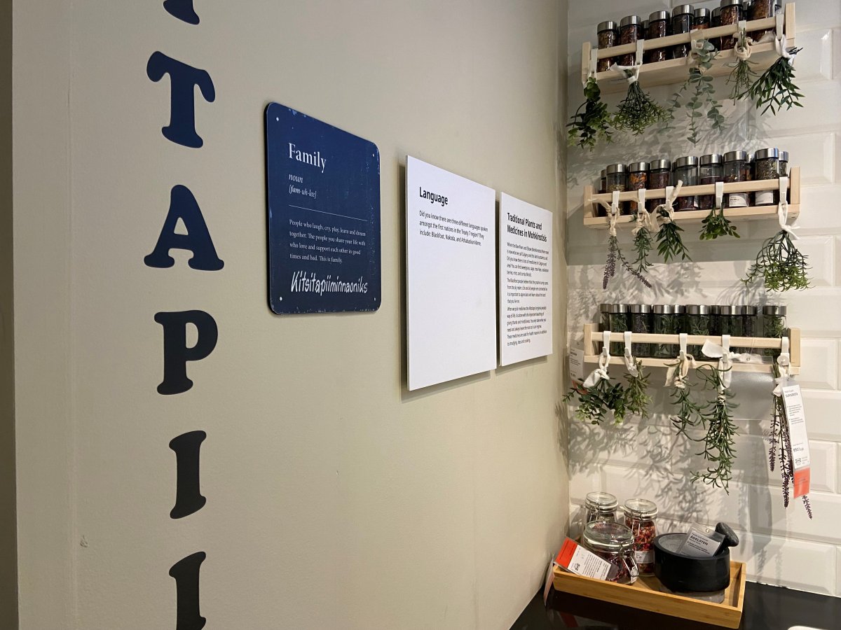 Indigenousinspired room unveiled in Calgary Ikea showroom Calgary