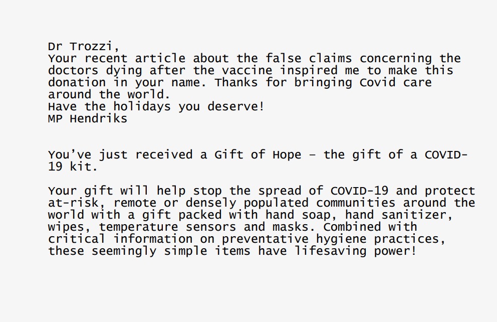 Covid conspiracy theory