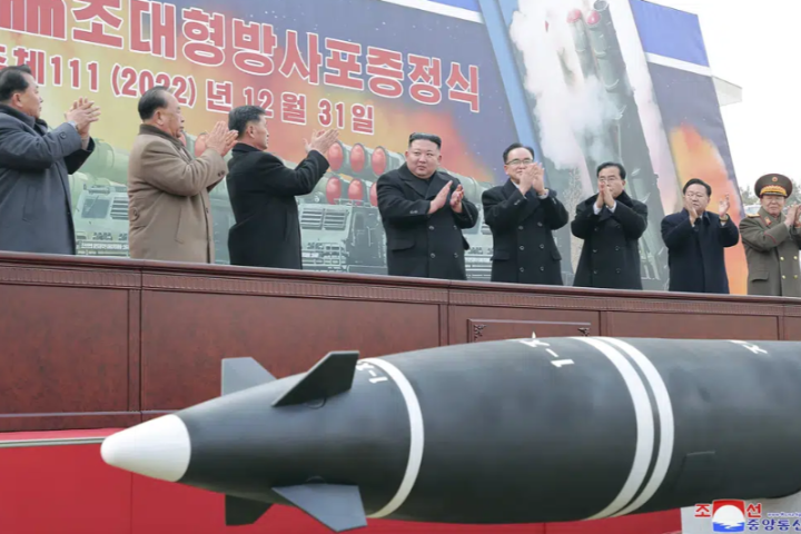 North Korea’s Kim Jong Un orders ‘exponential’ expansion of nuclear arsenal