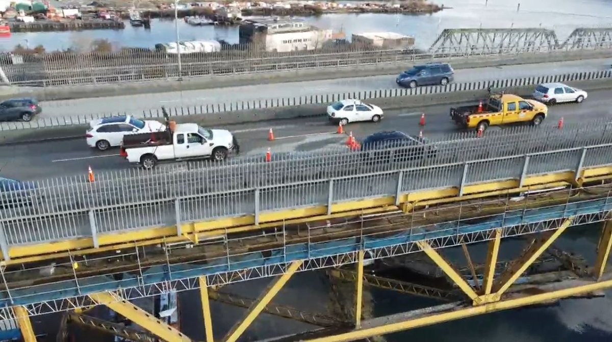 Repairs on the Ironworkers Memorial Bridge are expected to be completed on Wednesday.