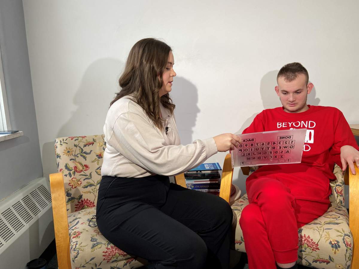 Madison Martin and Eric Herzog doing an RPM session.