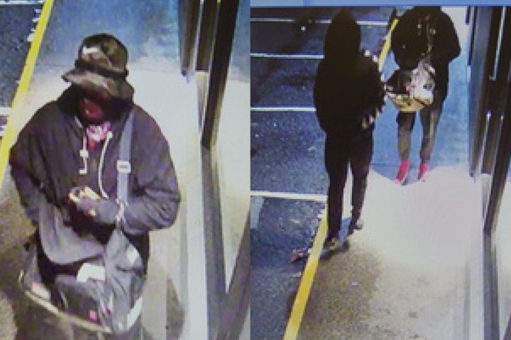 Ridge Meadow RCMP looking to identify 2 suspects after safe stolen from food bank
