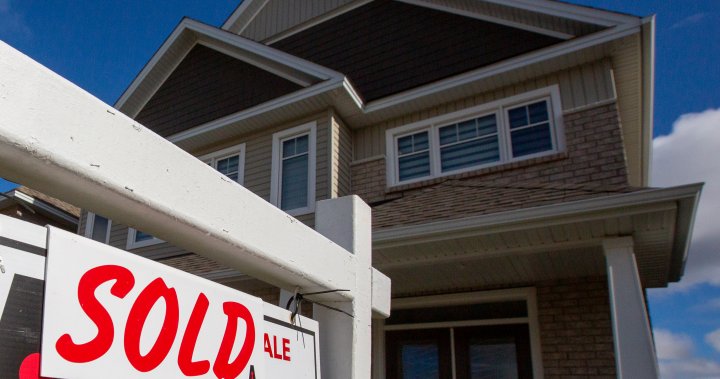 Canada’s home prices fell annually for the 1st time since 2008 in Q4, Royal LePage says – National | Globalnews.ca