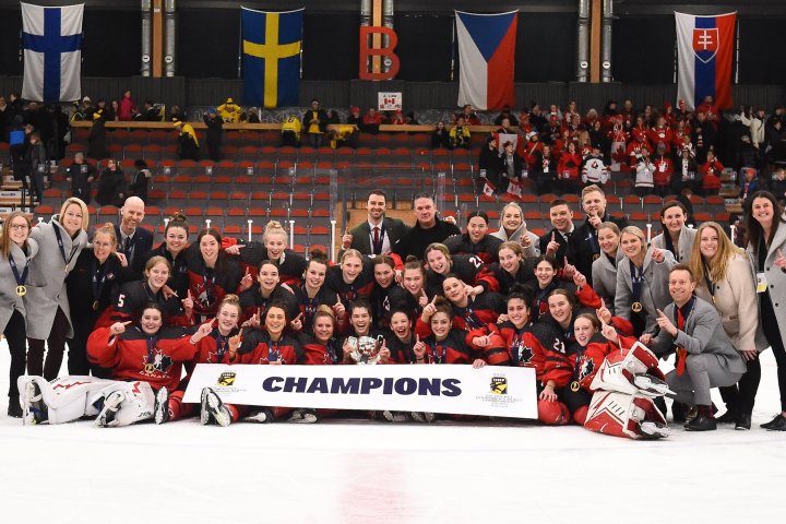 London Devilettes help Team Canada win gold at Women’s World Hockey Championship