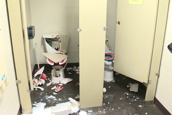 2 teens charged after south Edmonton community league hall trashed over New Year’s weekend