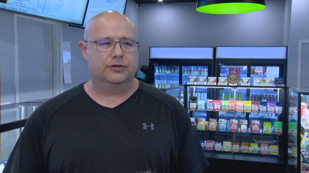 Tom Doran says when he opened Jupiter Cannabis in 2020, there were about 15 cannabis retail stores in Winnipeg. Now, there are about 100.