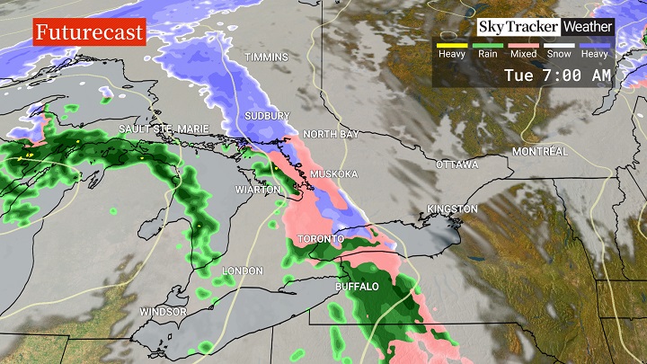 Weather Warning Issued With Freezing Rain Expected In Southern Ontario ...