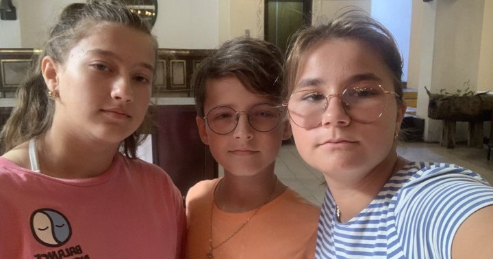 3 Ukrainian kids stuck in Mexico, can’t get back to Edmonton