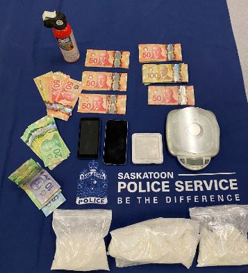 The SPS said drugs, cash and vehicles were seized in a drug trafficking investigation on Thursday.