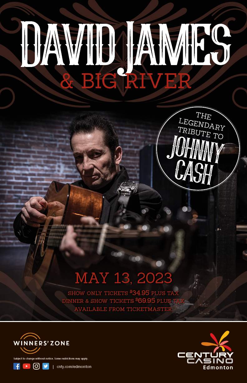David James & Big River Dinner and Show: Tribute to Johnny Cash - image