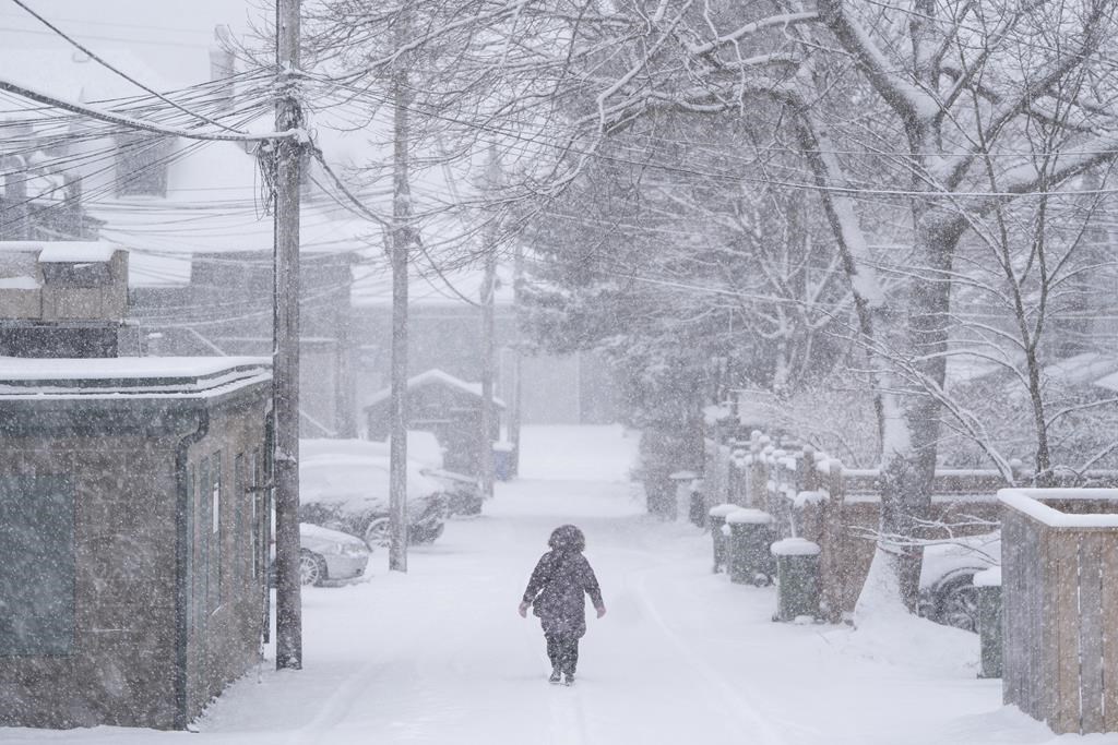 Nova Scotia to receive heavy snow, high winds into Monday