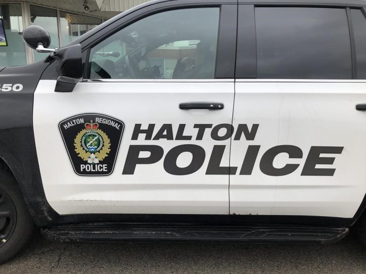 A Halton Regional Police vehicle is shown in Oakville, Ont., Wednesday, Jan.18, 2023. 