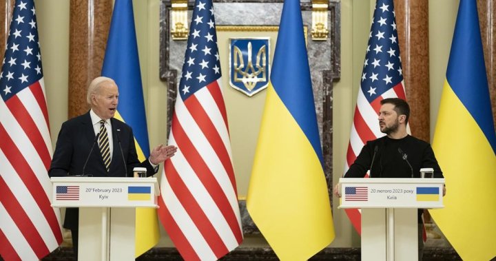 Biden makes surprise visit to Ukraine ahead of Russian invasion’s 1st anniversary