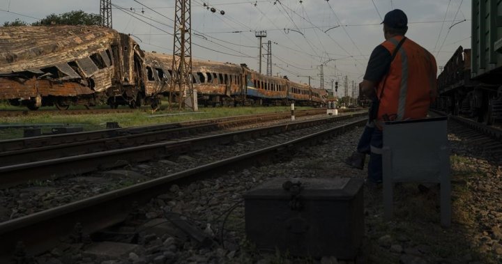 Ukraine seeking Canada’s help to repair rail system ravaged by war