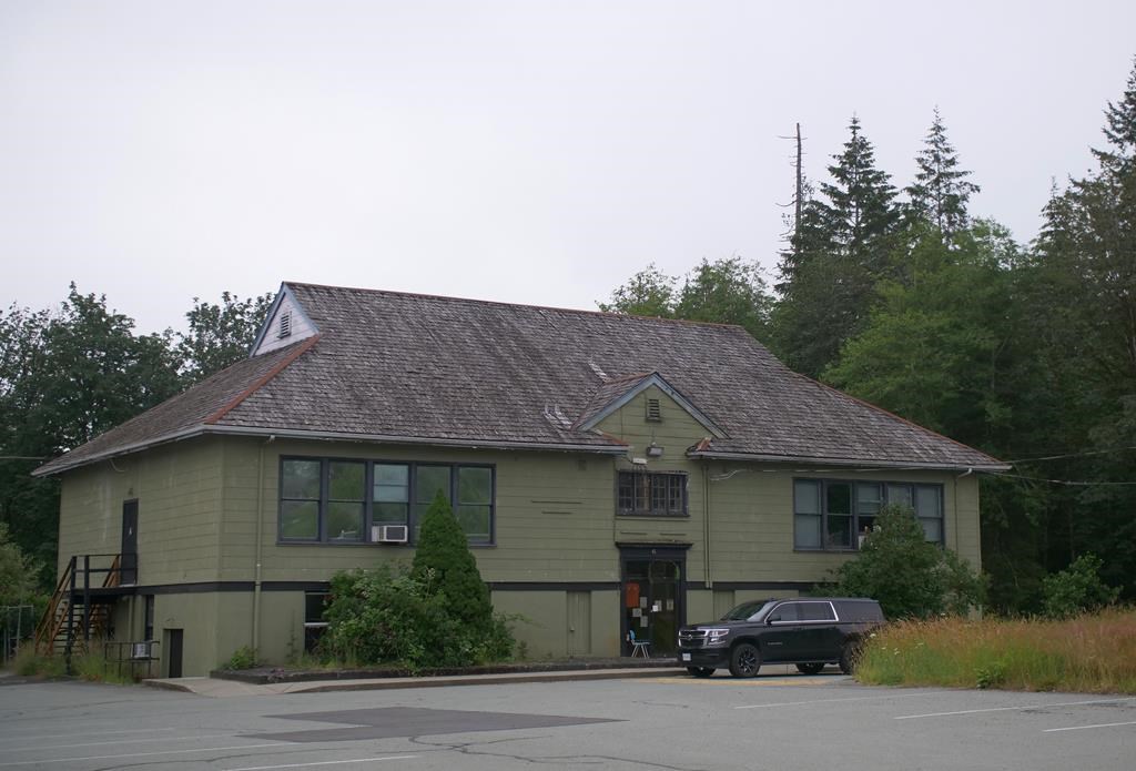 The former Alberni Indian Residential School near Port Alberni, B.C. is shown in a handout photo. A British Columbia First Nation is releasing the results of a preliminary search for unmarked graves on the grounds of a former residential school.