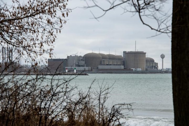 The Pickering Nuclear Generating Station, in Pickering, Ont., is seen Sunday, Jan. 12, 2020. THE CANADIAN PRESS/Frank Gunn.