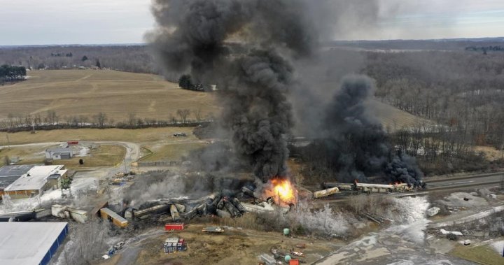 Дерайлиране на влак в Охайо: Norfolk Southern достигна споразумение за 425 милиона долара за катастрофа, пожар